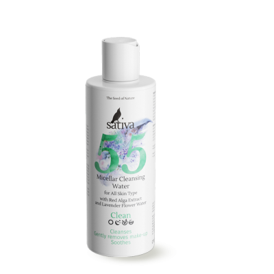 №55 Мицеллярная вода для снятия макияжа для всех типов кожи, 150мл