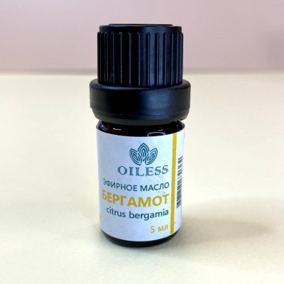 Эфирное масло Бергамот(кожура) Oiless, 5мл